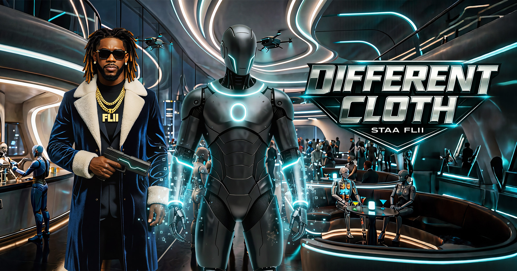 Staa Flii Goes Solo With “Different Cloth” — A CINEMATIC, EFFECT-HEAVY VISUAL EVENT