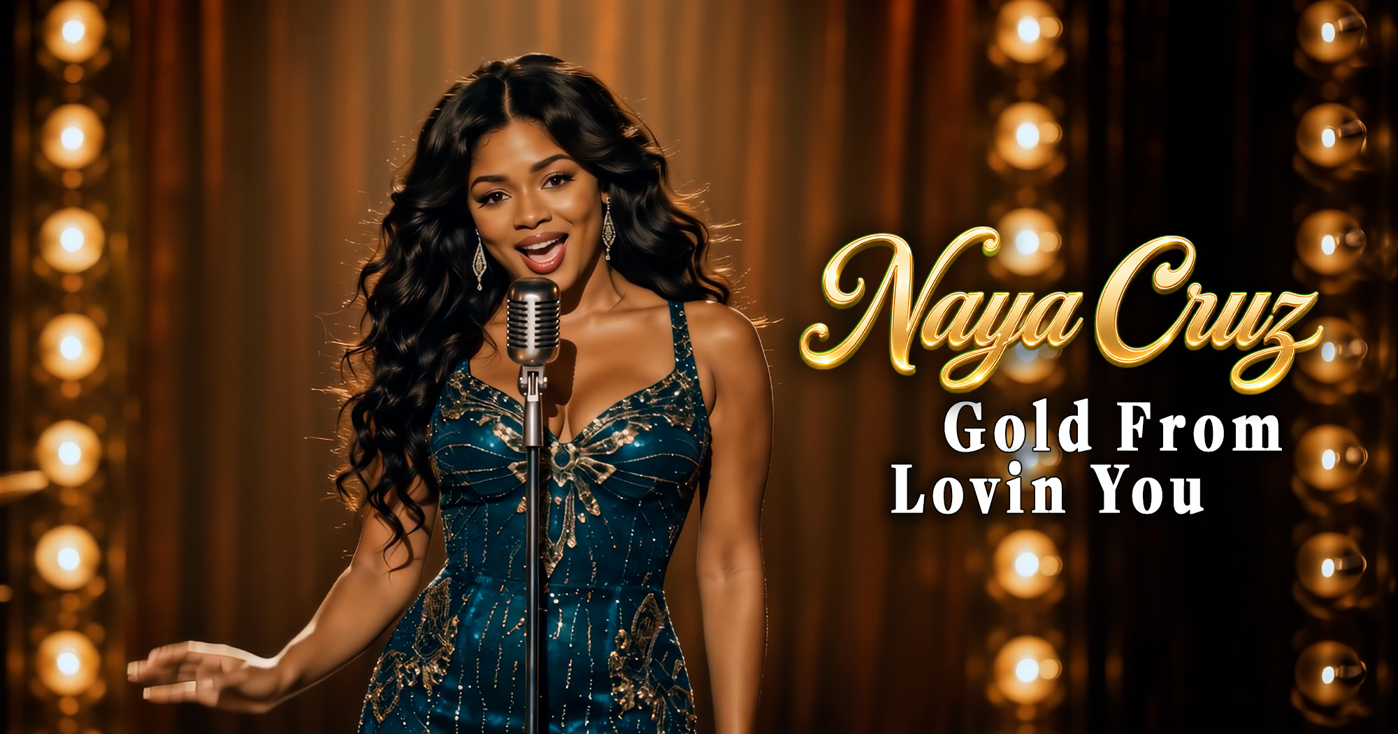 Naya Cruz Shines Bright in Vintage Soul Release “Gold From Lovin You”