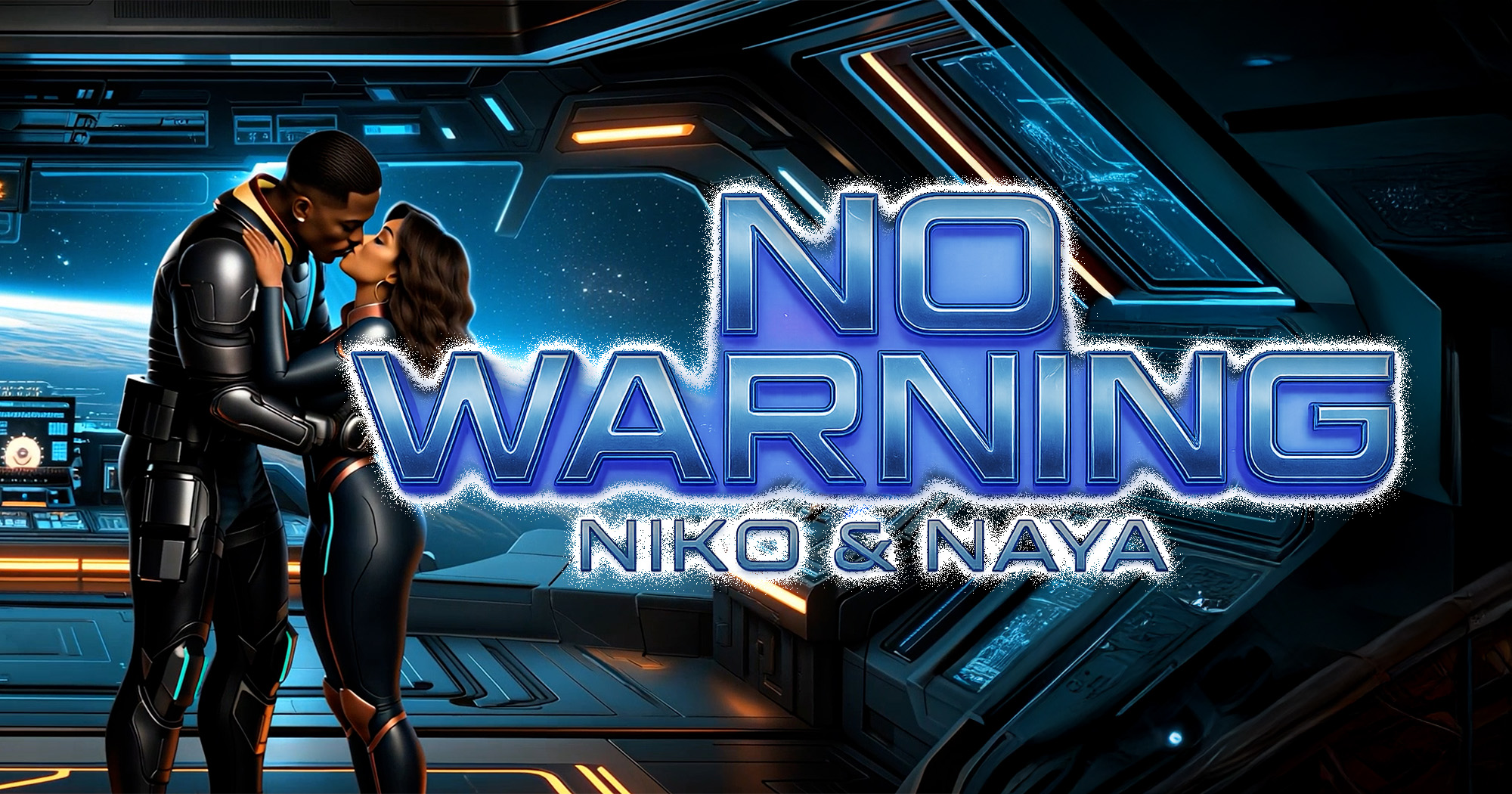Niko & Naya Deliver a Cinematic Galactic Love Story in “No Warning”